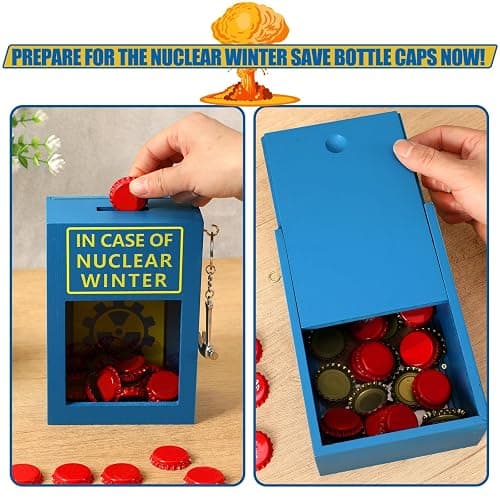 JULEASEL Funny Emergency Caps Stash w/ 30+ Red Caps, Funny Gag Gift Box w/Hammer | Hilarious Christmas Gift, Unique Birthday Gifts, Funny Stocking Stuffers for Men and Women thumbnail 5