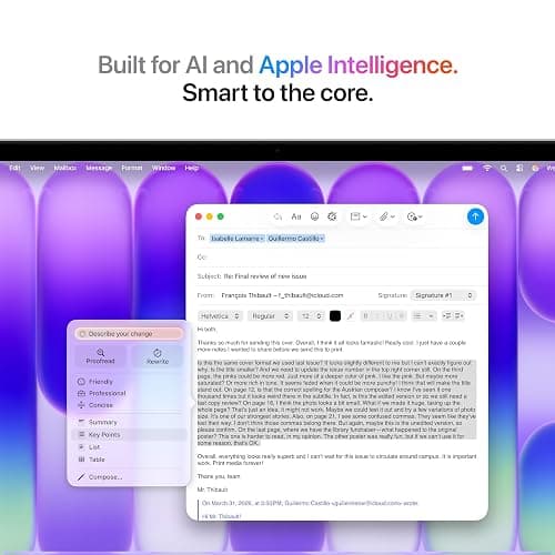 Apple 2026 MacBook Neo 13-inch Laptop with A18 Pro chip: Built for AI and Apple Intelligence, Liquid Retina Display, 8GB Unified Memory, 512GB SSD Storage, 1080p FaceTime HD Camera, Touch ID; Silver thumbnail 5