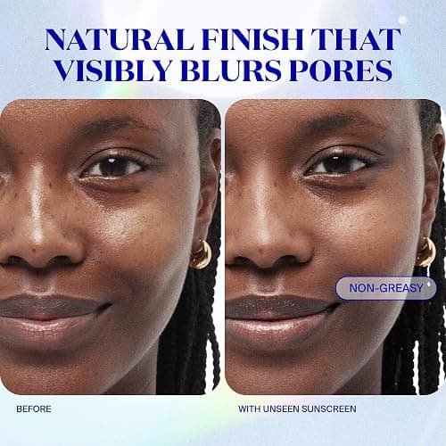 Supergoop! Unseen Sunscreen - SPF 50 - Clear & Invisible Face Sunscreen + Broad Spectrum + Makeup-Gripping Primer - Weightless, Scentless, Oil Free - For All Skin Types & Tones - 2.5 fl oz thumbnail 3