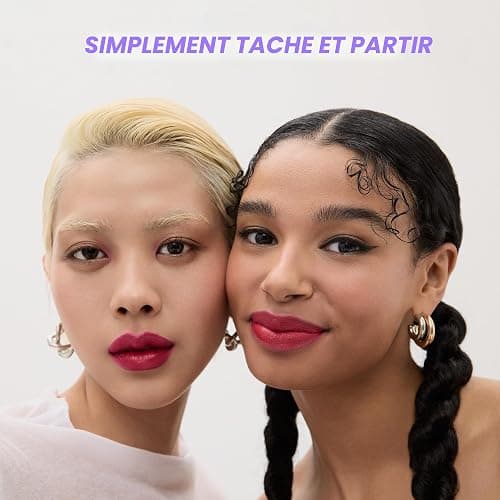 Wonderskin Wonder Blading Lip Stain Peel Off Masque - Teinte À Lèvres Nue Longue Durée, Imperméable Et Résistante Au Transfert, Maquillage Peel Off Au Fini Mat (XOXO Masque) thumbnail 8