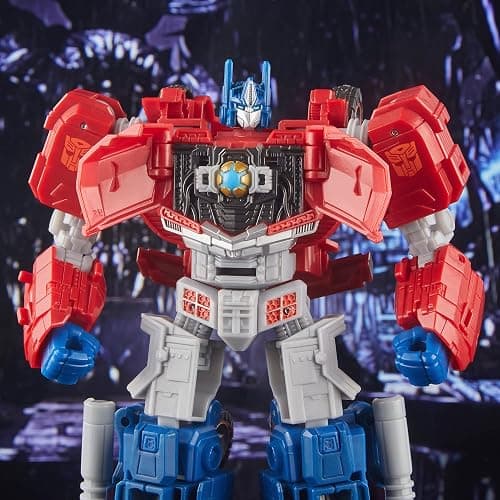 Transformers Toys Studio Series Voyager Class 03 Gamer Edition Optimus Prime Toy, 6.5-inch, Action Figure for Boys and Girls Ages 8 and Up | Transformers Studio Series 7 Inch Action Figure Voyager Class (2023 Wave 1) - Optimus Prime Reissue thumbnail 3