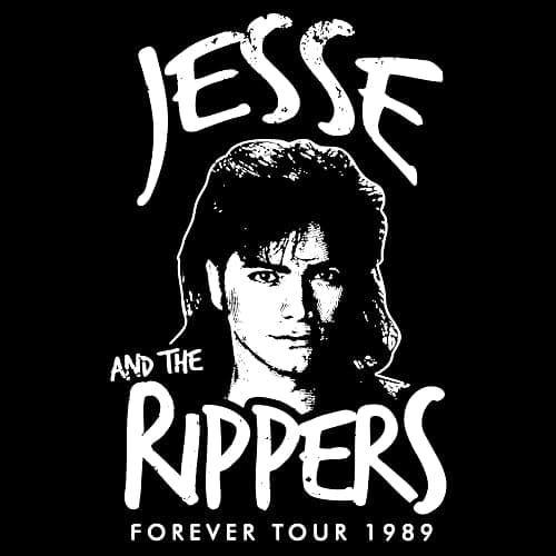Fluffy Crate Jesse and The Rippers | Funny Pop Culture Tee Cool T-Shirt thumbnail 2