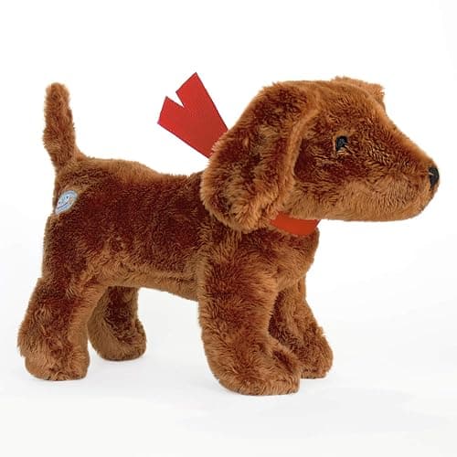 Genevieve The Dog Soft Stuffed Animal Plush Toy in Madeline Tote Bag thumbnail 3