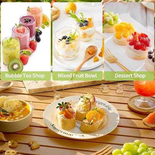 Automatic Peeling Machine, Upgraded 6 Leaf Blade Electric Grape, Cherry Tomato & Garlic Peeler, Rechargeable Wireless, Easy Clean Portable Kitchen Tool for Salad Prep & Picnic (White) thumbnail 7