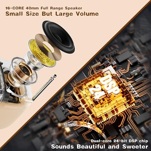 Divoom Tiivoo‑2 Pixel Art Bluetooth Speaker Gift with Alarm Clock, FM Radio, White Noise & Pixel Display for Home，Gaming Desk，Bedroom，Kitchen，Outdoor (Beige) thumbnail 7