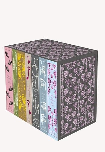 Jane Austen: The Complete Works 7-Book Boxed Set: Sense and Sensibility; Pride and Prejudice; Mansfield Park; Emma; Northanger Abbey; Persuasion; Love ... boxed set) (Penguin Clothbound Classics) - Image 1