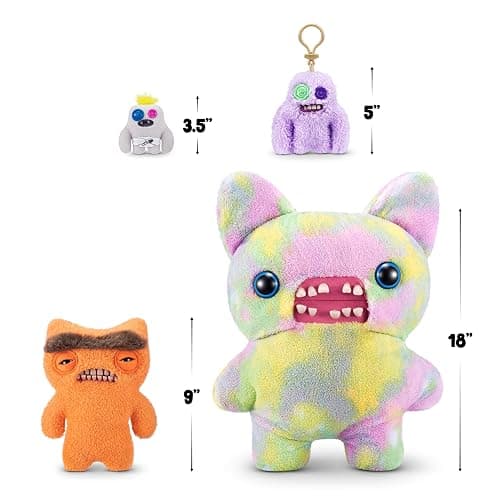 Fuggler Hairy Fuggs 9-inch Series 1 by ZURU, Funny Ugly Monster Plush Toy thumbnail 3