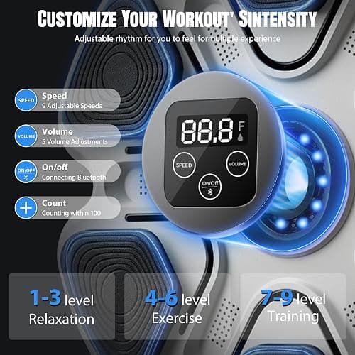 SPIEEK Music Boxing Machine, Boxing Machine Wall Mounted Music with Gloves, Electronic Boxing Target for Adults, Smart Boxing Training Equipment, Boxing Machine for Home and Gym thumbnail 3