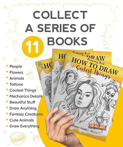 How to Draw Coolest Things People (Faces, Human Figures, Poses): A Step-by-Step Guide to Sketching Faces, Human Figures, and Dynamic Poses thumbnail 3