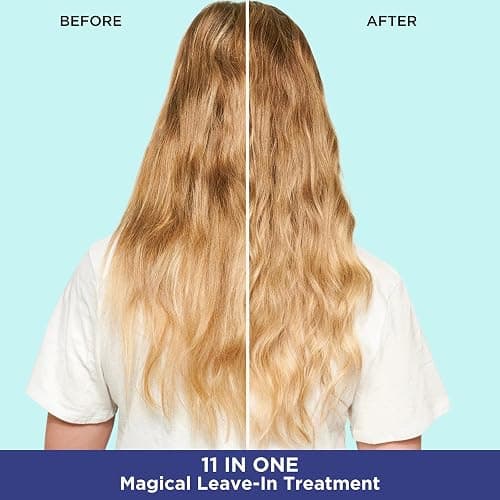Pacifica Leave In Conditioner - 11 in 1 Magical Hair Treatment - Strengthen & Repair Damaged Hair - Deep Conditioning for Dry Hair Adds Shine & Anti-Frizz for Straight, Wavy & Curly Hair Care, Vegan thumbnail 9