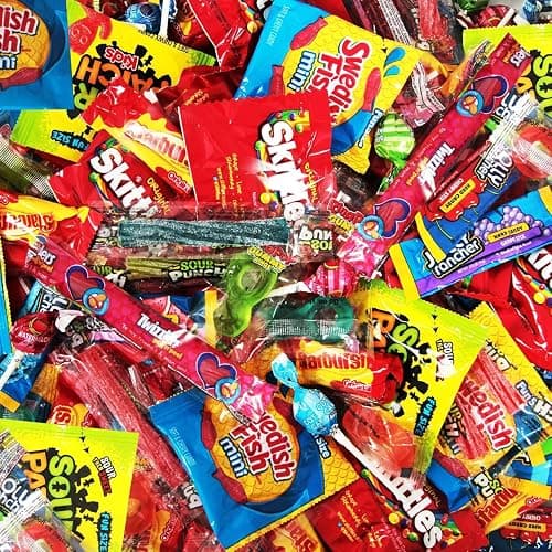 Bulk Candy Mix Variety Pack - 5lb Pack of Individually Wrapped Assorted Sweets for Party Favors, Candy Buffets, Goodie Bags, Gifting, and Office Treats thumbnail 2