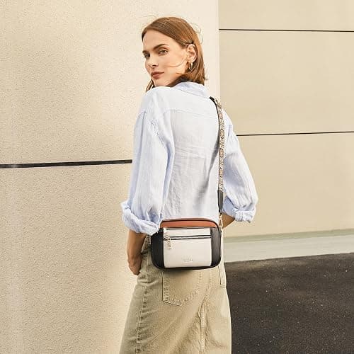 Telena Small Crossbody Bags For Women Vegan Leather Crossbody Purse With Adjustable Wide Strap For Daily Life thumbnail 2
