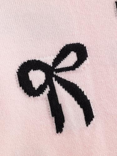 Aelfric Eden Fall Sweaters for Women 2025 Trendy Crewneck Cute Bow Oversized Sweater Lightweight Knit Pullover Sweaters thumbnail 4
