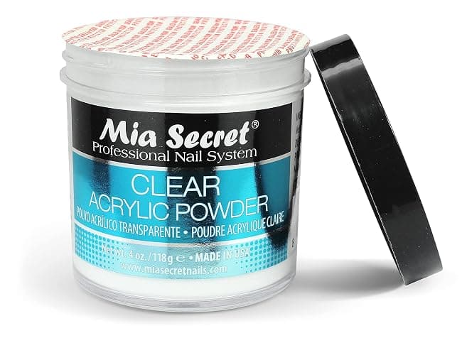 Mia Secret Clear Acrylic Powder 4oz thumbnail 7