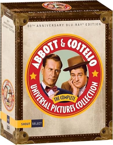 Abbott & Costello: The Complete Universal Pictures Collection - 80th Anniversary Edition [Blu-ray] - Image 1