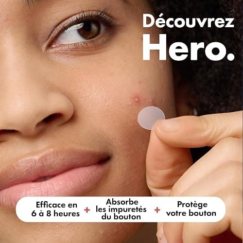 Hero Cosmetics Mighty Patch Original – Patch Bouton Nuit – Résultats en 6H – Technologie Hydrocolloïde – Absorbe les Impuretés & Réduit les Boutons – Format 36 Patchs thumbnail 4