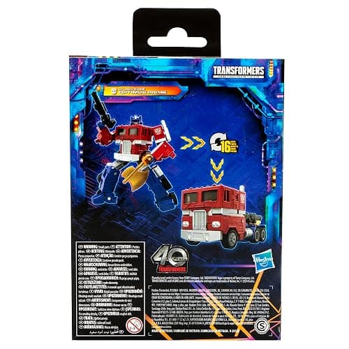 Transformers Legacy United Deluxe Class G1 Universe Optimus Prime, 5.5-inch Converting Action Figure, for Boys and Girls Ages 8+ thumbnail 5