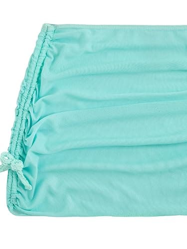 SHENHE Girl's 3 Piece Swimsuits with Cover Up Skirt Halter Triangle Bathing Suits Bikini Set thumbnail 5