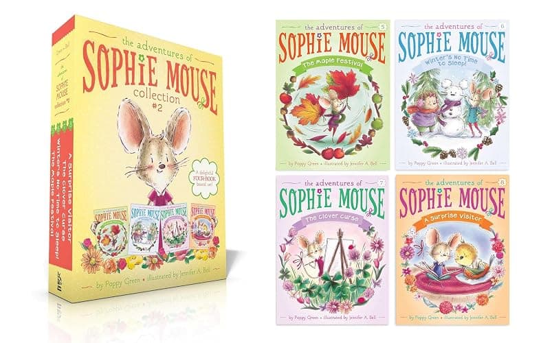 The Adventures of Sophie Mouse Collection #2 (Boxed Set): The Maple Festival; Winter's No Time to Sleep!; The Clover Curse; A Surprise Visitor thumbnail 2