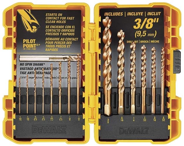 DEWALT 20V MAX* Cordless Drill / Driver Kit with Screwdriver/Drill Bit Set, 100-Piece (DCD771C2 & DWA2FTS100) thumbnail 13