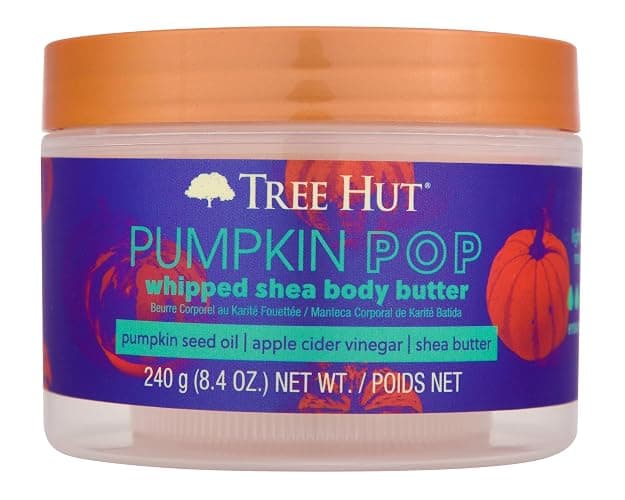 Tree Hut Pumpkin Pop Whipped Shea Body Butter | Long-lasting Hydration Leaves Skin Feeling Soft & Moisturized | Limited Edition Fall | Nourishing Essential Body Care | 8.4 fl oz. - Image 1