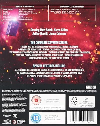 Doctor Who - The Complete Series 7 [Blu-ray] thumbnail 2