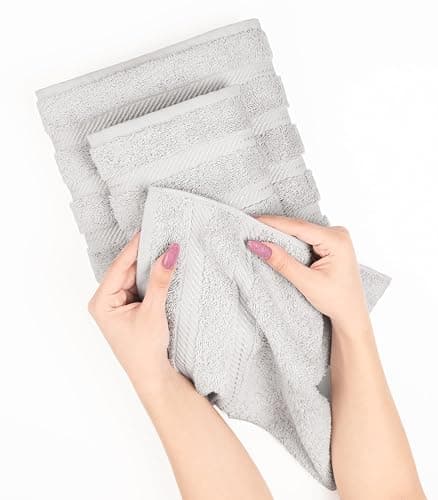 American Soft Linen 100% Cotton Luxury Turkish Towels, 4 PC Bath Towel Set | Soft Absorbent Quick Dry OEKO Tex Standard 100 Certificated Durable Machine Washable Premium Hotel Quality thumbnail 5