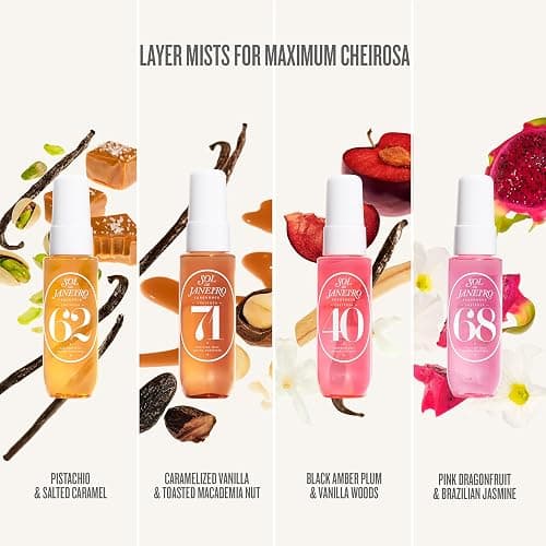 SOL DE JANEIRO Spritz & Shine Cheirosa Perfume Mist Set | Amazon Exclusive | Perfume Mist Discovery Set of 4 | Holiday Gift Set | $48 Value thumbnail 3