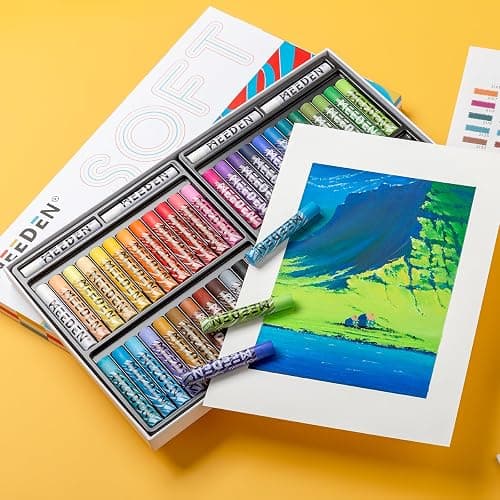 MEEDEN Soft Oil Pastels Set: 48 Colors with Extra 4 White Oil Pastels for Artists Beginners Adults Teachers - Vibrant Oil Pastel Crayons for Art Painting & Drawing, Blending, Layering, Shading thumbnail 2