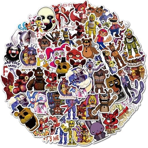 Five Nights at Freddy's Stickers 50 Pack - Image 1
