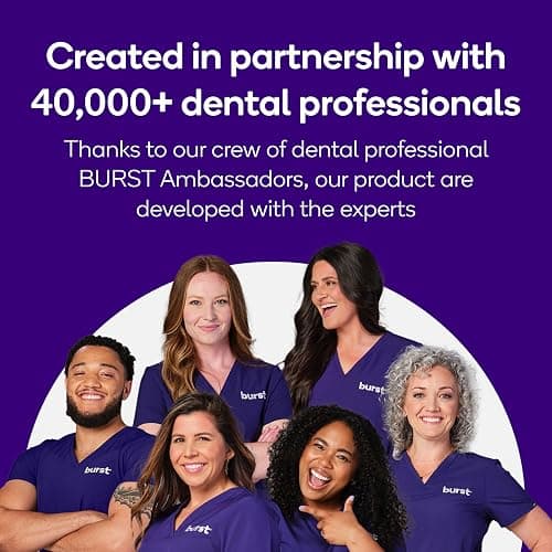 Burst Original Sonic Electric Toothbrush for Adults (Black) | Soft Bristle Deep Clean Stain & Plaque Removal | 3 Modes: Teeth Whitening, Sensitive & Massage thumbnail 7