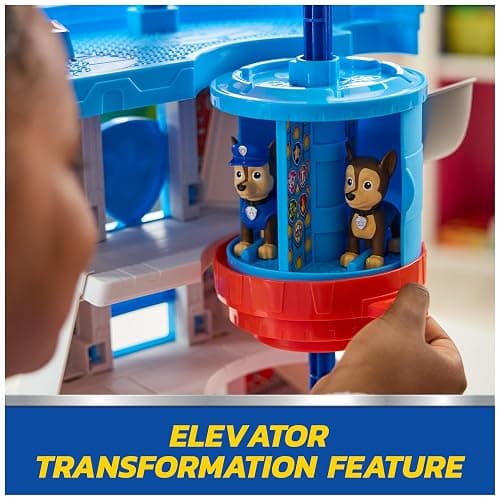Paw Patrol Lookout Tower, 20-Inch Tower with Chase Action Figures, Rescue Vehicle & Launcher, Kids Toys for Boys & Girls Ages 3 and Up thumbnail 5