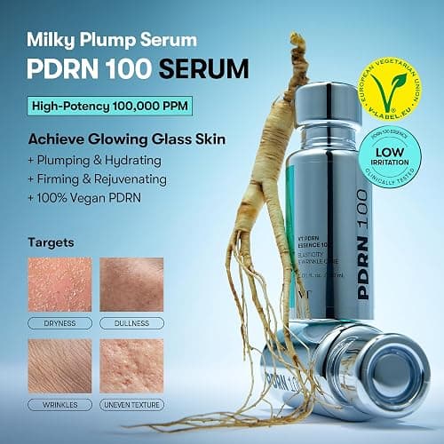 VT COSMETICS PDRN 100 Essence, Intensive Glow Serum, 1.01 fl. Oz. | 100,000ppm Vegan PDRN, Skin Restoration & Plumping, Hydrating & Moisturizing, Firming, Fine Lines thumbnail 2