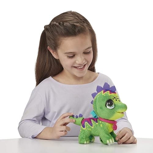 FurReal Walkalots Big Wags Dino, Brown/a (E8726) thumbnail 9