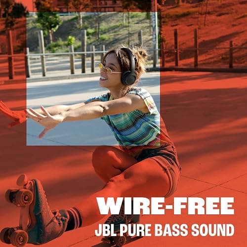 JBL Tune 530BT - On-Ear Bluetooth Headphones - White | JBL Pure Bass Sound, Customize your sound with the JBL Headphones App, 2 beamforming mics for perfect calls thumbnail 4
