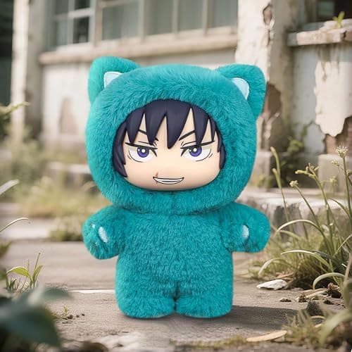 YLQANONG JJK Figures Plush Gojos Geto Suguru Anime Figure Soft Plushies Fushiguro Toji Nanami Kento Anime Figurine 5.5IN thumbnail 2