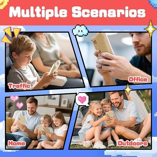 SMILESSKIDDO Super Slide Puzzle Games, Original 1000+ Challenges & 3 Modes, Brain Teaser Puzzle, Super Electronic Sliding Puzzles Toy Gifts for Kids & Adults, Fun Unblocking Logic Game thumbnail 2