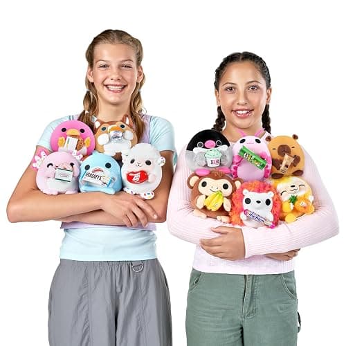Snackles Series 2 Mystery UNbox 5 Inch Plush in Capsule by ZURU, Ultra Soft Plush, Collectible Plush with Real Licensed Brands, Stuffed Animal thumbnail 7