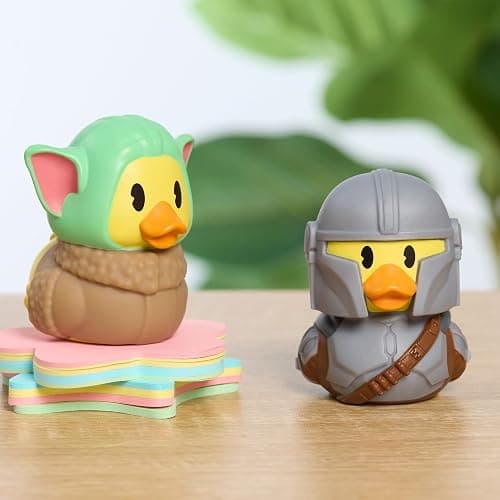 Duckalooz Character Duck Toys, Star Wars™ and Marvel 7pack Bundle | 2.75-inch Tall, Includes Darth Vader, Grogu, The Mandalorian, Marvel's Spiderman, Iron Man, Black Panther, Captain America thumbnail 3