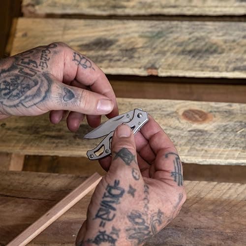 Gerber Gear Paraframe Mini Pocket Knife, 2.2" Fine Edge Small EDC Folding Knife with Safety Lock for Everyday Carry, Gifts for Men, Stainless Steel thumbnail 5