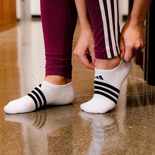 adidas Womens Superlite No Show Socks (6-pair) thumbnail 8