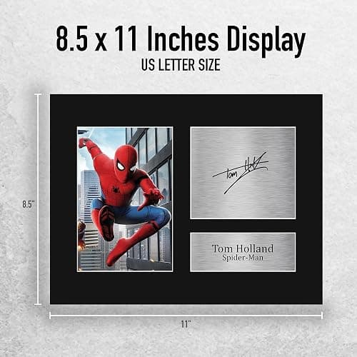 HWC Trading Tom Holland Gift USL Signed Printed Autograph Spiderman Gifts Print Photo Picture Display - US Letter Size thumbnail 2