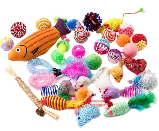 Fashion's Talk Cat Toys Variety Pack for Kitty 20 Pieces thumbnail 2