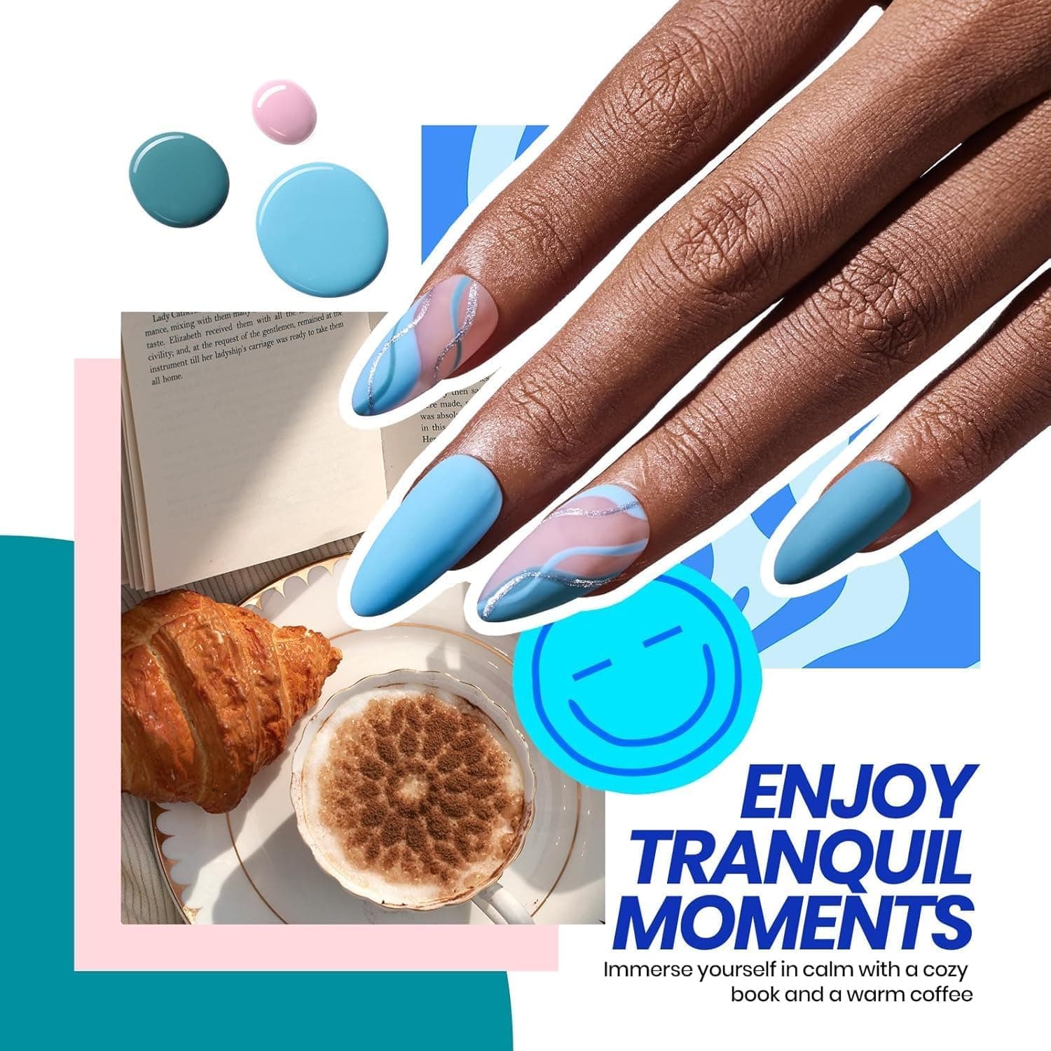 Beetles Gel Nail Polish Kit with U V Light 68 Pcs Emotional Spectrum 35 Colors Gel Polish Nail Kit with Base and Matte&Glossy Top Coat Soak Off All Season Manicure Tools thumbnail 4