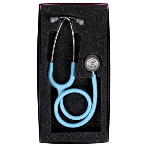 3M Littmann Classic III Monitoring Stethoscope, 5912C, More Than 2X as Loud, Weighs Less, 27" Marine Blue Satin-Finish Tube for Added Comfort, Flexibility and Cleanability thumbnail 8