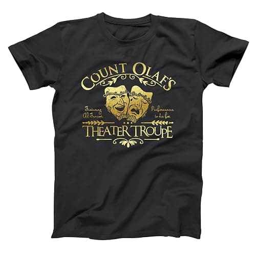 Count Olaf's Theater Series of Unfortunate Events Mens Shirt - Image 1