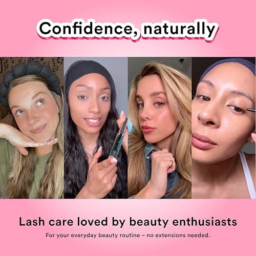 nuorganic Cosmic Lash Serum Without Prostaglandins | Eyelash Growth Serum for Thicker, Longer, More Defined Lashes | 4-Month Supply XL Size | Made in USA | cGMPA Certified Lab | 8ml thumbnail 7