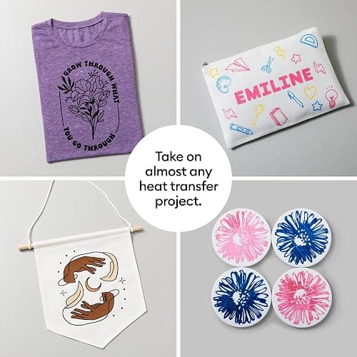 Cricut EasyPress 3 Heat Press Machine (9"x 9") with Heat Press Mat (15" x 12") thumbnail 5