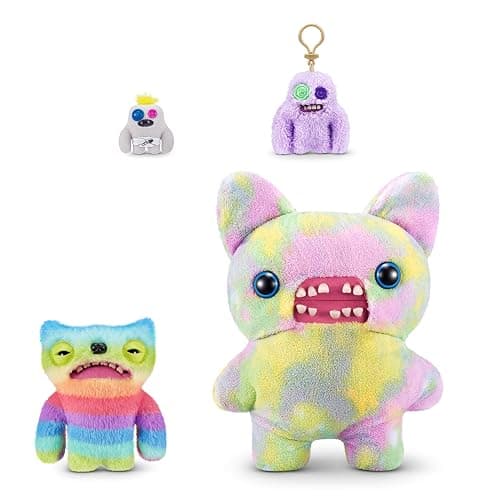 Fuggler Fart Face 9-inch Assortment Series 1 (Wide Eyed Weirdo – Multi) by ZURU, Funny Ugly Monster Plush Toy thumbnail 5