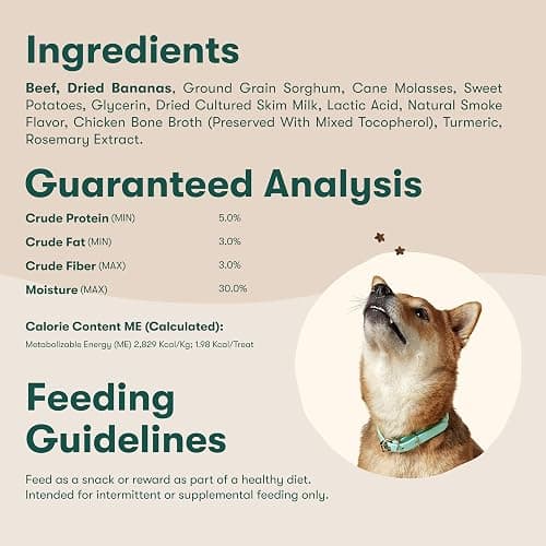 Jinx Beef Dog Training Treats - Healthy All-Natural Mini Bite-Sized Dog Treats for Training with Grass-Fed Beef - Pet Products for All Dogs (Puppies, Adults & Seniors) - 4oz thumbnail 7